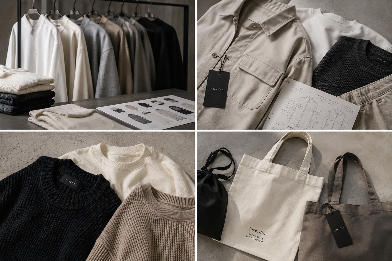 Cut and sewn, woven, knit and fashion goods